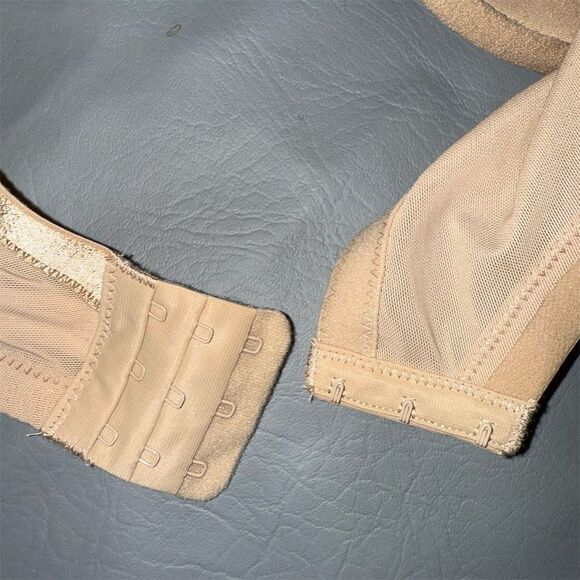 Auden T-Shirt Bra 42DDD Beige Lightly Lined Comfort Wire Women's - Picture 3 of 5